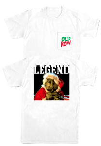 Old Row The Grinch Pocket Tee - Short Sleeve - White -