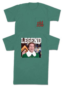 Old Row Buddy The Elf Pocket Tee - Short Sleeve - Green -