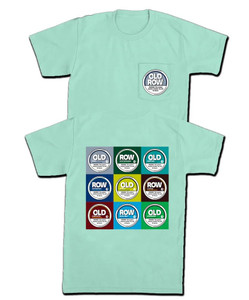 Old Row The Art Of The Buzz Pocket Tee - Short Sleeve - Chalky Mint -