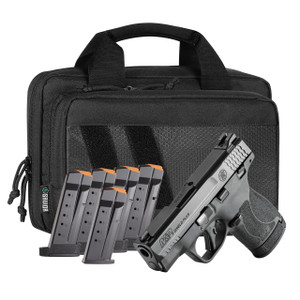 Smith & Wesson M&P9 Shield Plus Bundle 9mm - 3.1" Barrel - Includes 6 Mags & Bag - Black - 13 Round - 022188905250