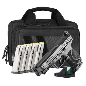 Smith & Wesson M&P 2.0 Bundle 10mm - 4.6" Barrel - Includes 5 Mags / Bag / Viridian RFX11 Optic - Optic Ready - Black - 15 Round - 022188905267