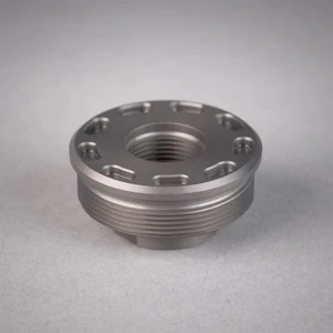SilencerCo Bravo Direct Thread Mount - 1/2x28 - Titanium - 816413028407