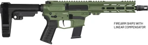 CMMG Banshee Mk10 10mm - 8" Threaded Barrel - FS Green - 15 Round - 840442508432