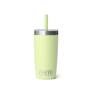 YETI Rambler Jr 10oz Tumbler with Silicone Straw Lid - Grasshopper - 888830571286