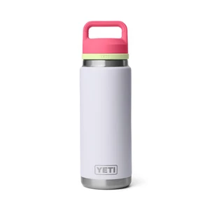YETI Rambler 26oz Bottle with Color-Blocked Chug Cap - Mist/Pink/Grasshopper - 888830659267