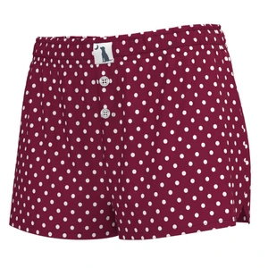 Local Girl Boxer Shorts - Berry Polka Dot -