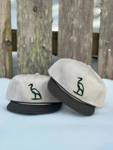 Dirty Marsh Heron Embroidered Hat - Lowcountry - 400100005597