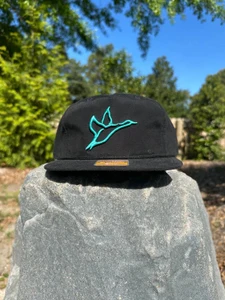 Combat Waterfowl Grandpa Icon Rope Hat - Black/Seafoam - 400100006178