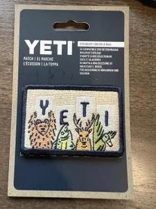 YETI Wild Fans Patch - Blue - 888830688670