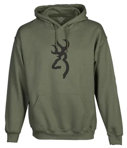 Browning Branded Hoodie  - Green -