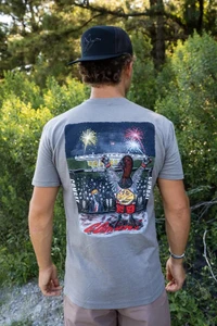 Combat Waterfowl King Of The Ring - Short Sleeve - Grey -
