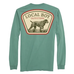Local Boy GSP Badge Tee - Long Sleeve - Light Green -