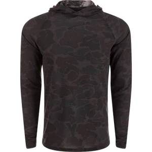 Drake Waterfowl Hunter Creek Bamboo Hoodie - Old School Black -