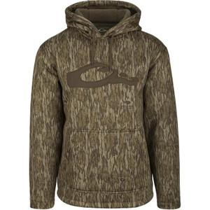 Drake Waterfoel LST Silencer Fleece-Lined Hoodie - Mossy Oak Bottomland -