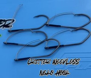 Fulks Weedless Critter Hook - 5 Pack -