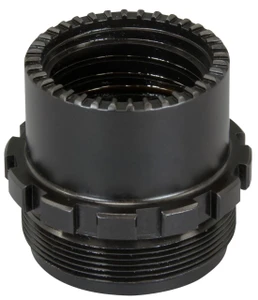 YHM Phantom Q.D. Hub Adapter - 1-3/8"x24 - Black - 841812100331
