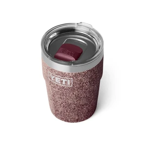 YETI Rambler 16oz Stackable Cup with Color-Matched MagSlider Lid - Riverhead Red - 888830772317