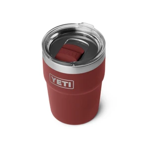 YETI Rambler 16oz Stackable Cup with Color-Matched MagSlider Lid - Stag Red - 888830617915