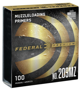 Federal 209 Muzzleloading Primers - 100 Count - 604544619744 Federal 209 Muzzleloading Primers - 100 Count - 604544619744