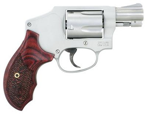 Smith & Wesson 642 38 Special - Stainless / Black Croc Textured