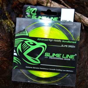 Slime Line Fishing Line Bulk Spool - Hi Vis Slime Green - Dance's