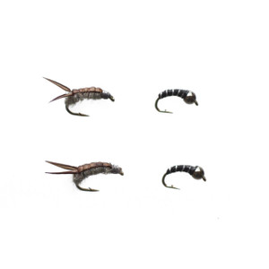 Cortland Midge & Scud Assortment 4 Pack - 043372709300