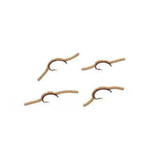 Cortland Tan San Juan Worm Assortment 4 Pack - 043372709416