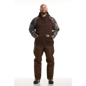 Dan's Briar Proof Pull-Over Briar Hoodie - Brown / Camo - 400100000605