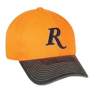 Outdoor Cap 6-Panel Remington "R" Logo Blaze Orange Hat - 885792418000