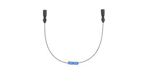 Costa C-Line Asjustable Retainer - Silver / Blue - 097963663908