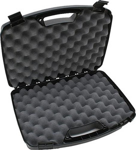 MTM Case-Gard Two Handgun Case up to 8" Barrel Textured Polypropylene - 026057306407