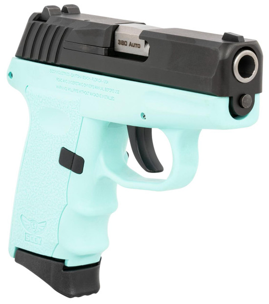 SCCY CPX-3 380 ACP - Cyan / Black - 10 Round - Dance's Sporting Goods