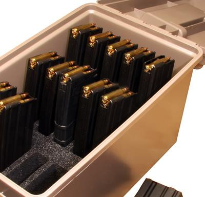 MTM CaseGard AR15 Tactical Magazine Can 15 Slot Dance's Sporting