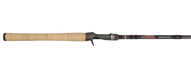 Dobyns Kaden Series Casting Rod - 7' 1" - Heavy - Cork Handle - Black - 857363008125