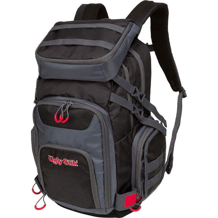 Ugly Stik Medium Tackle Backpack - 2 Boxes - Dance's Sporting Goods