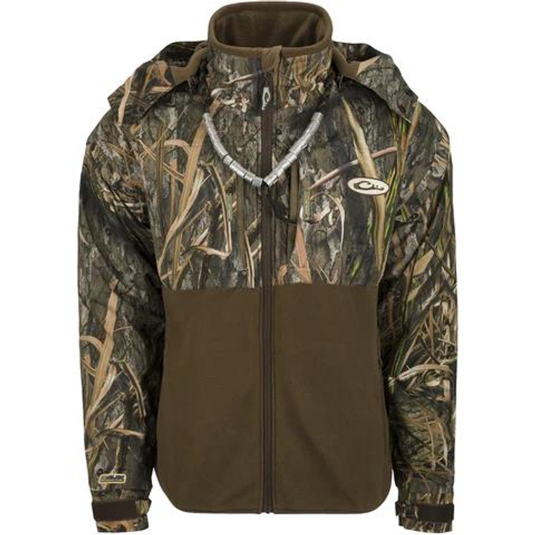 Drake MST Guardian Eqwader Flex Fleece Full Zip Jacket With Hood drake-mst-guardian-eqwader-flex-fleece-full-zip-jacket-with-hood