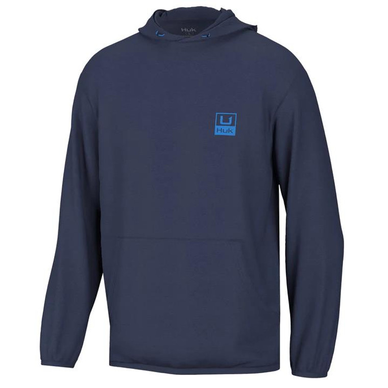 Huk Huk'd Up Performance Fleece Hoodie - Naval Academy Heather -