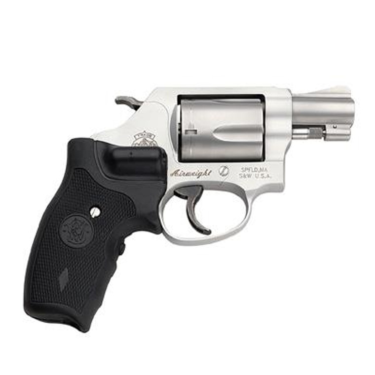 Smith & Wesson 637 38 Special - Crimson Trace Laser Grips - Stainless ...
