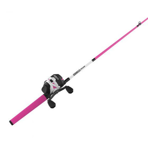 Zebco Roam Spincast Combo - Pink - Dance's Sporting Goods