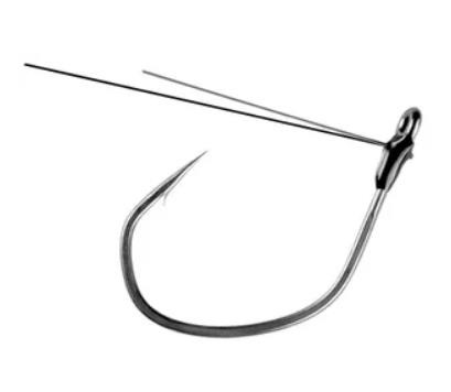 Eagle Claw Light Wire Finesse Worm Hook - Black - 6 Pack - Dance's Sporting  Goods