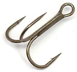 Mustad 4X Kingfish Treble Hook - Bronze - 4