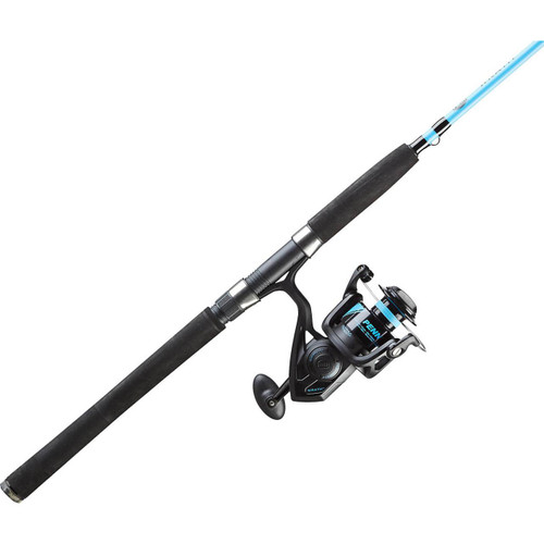 Rad Sportz Beginner Spinning Fishing Rod & Reel Combo- 6? Fiberglass Pole