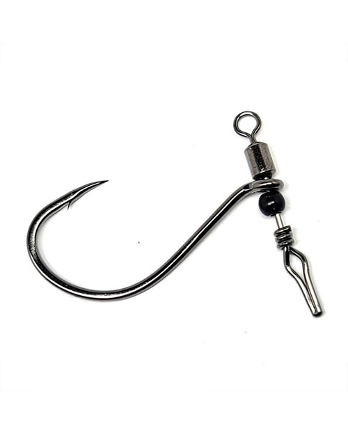 Gamakatsu Swivel Shot/Octopus Hook - NS Black - 1