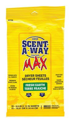 Feuilles De Séchoir Inodores Hunters Specialties Fresh Earth Scent-A-Way Max - 07707