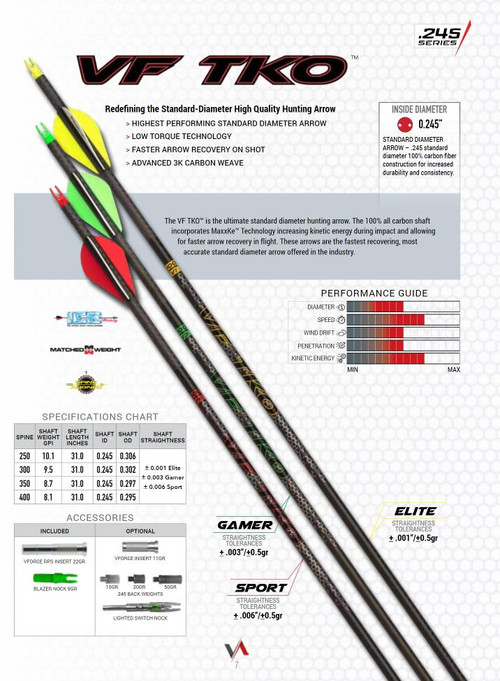 ロッド TOURNAMENT VSO AGS REAR FORCE 1.5-53 Victory - VF TKO Gamer - 400 Spine - 6 Pack - Dance's Sporting Goods