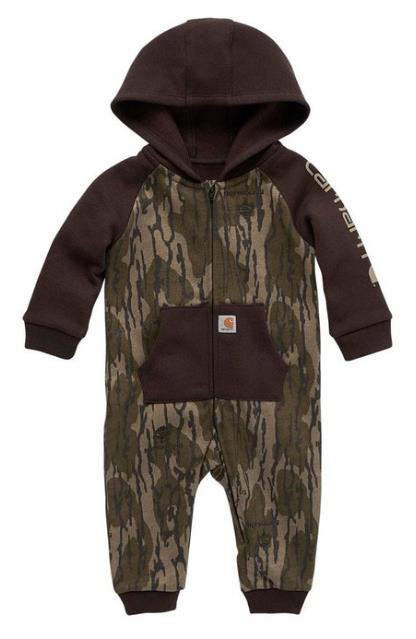 Carhartt Infant Front Zip Coverall - Long Sleeve - Mossy Oak