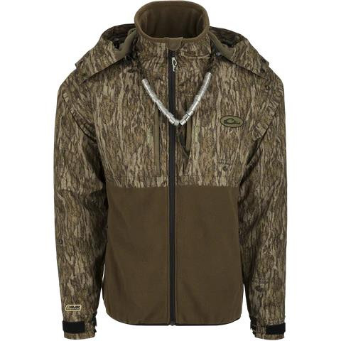 Drake MST Guardian Eqwader Flex Fleece Full Zip Jacket with Hood ...