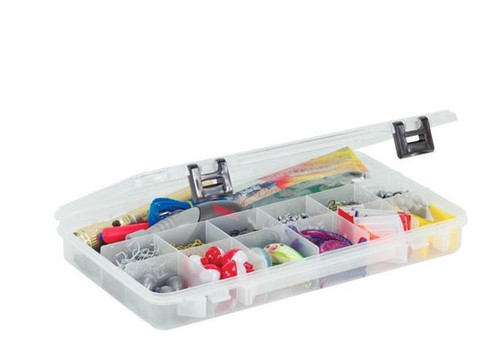 Scatola Portautensili Plano Stowaway 3700 Due Livelli - Fumo/trasparente
