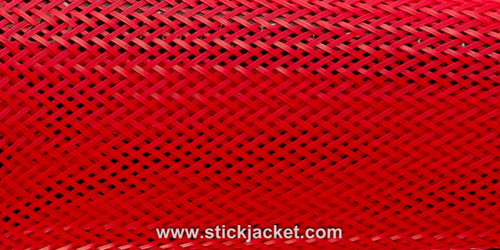 Stick Jacket Spinning Rod Cover - Red - Dance's Sporting Goods