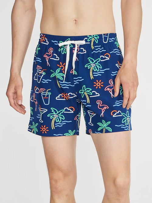 Chubbies The Neon Lights Classic Swim Trunk - 5.5